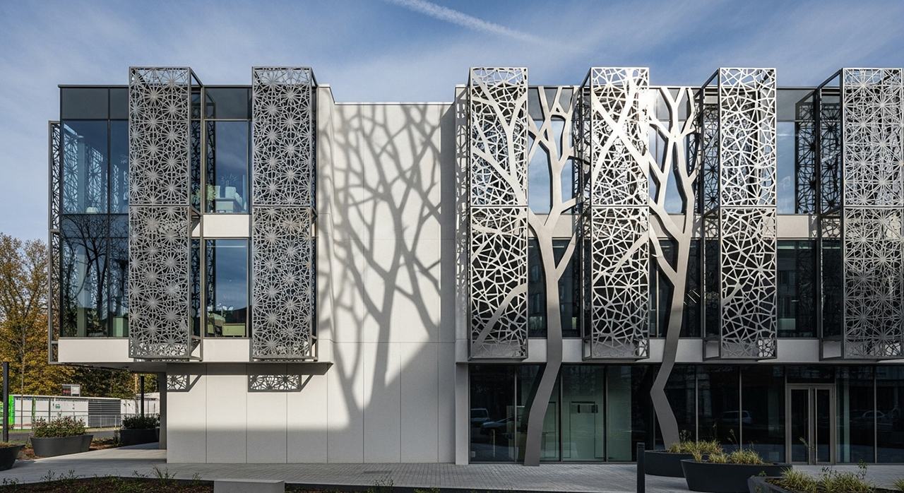 Fachadas a base de Celiosis laser